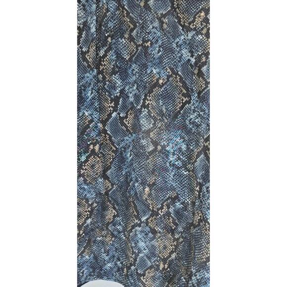 Lafayette 148 100% silk Snake Skin Pattern long sleeve blouse size 14 large - Picture 7 of 10